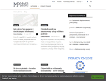 Tablet Screenshot of maszprawo.org.pl